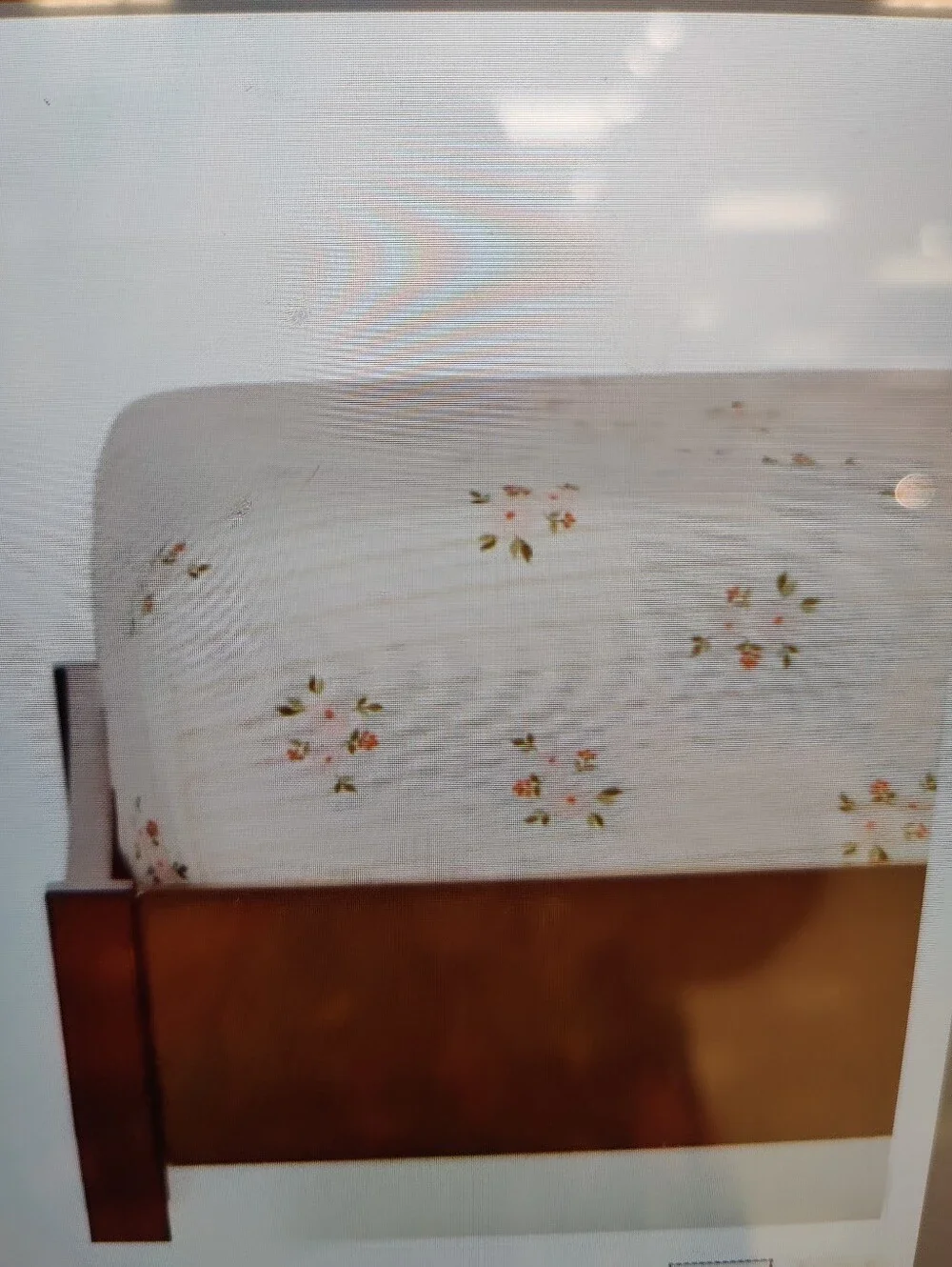 New!Y2K Gathre Floral Whimsical Stripe Cotton Full Sheet Set Cottagecore Chic